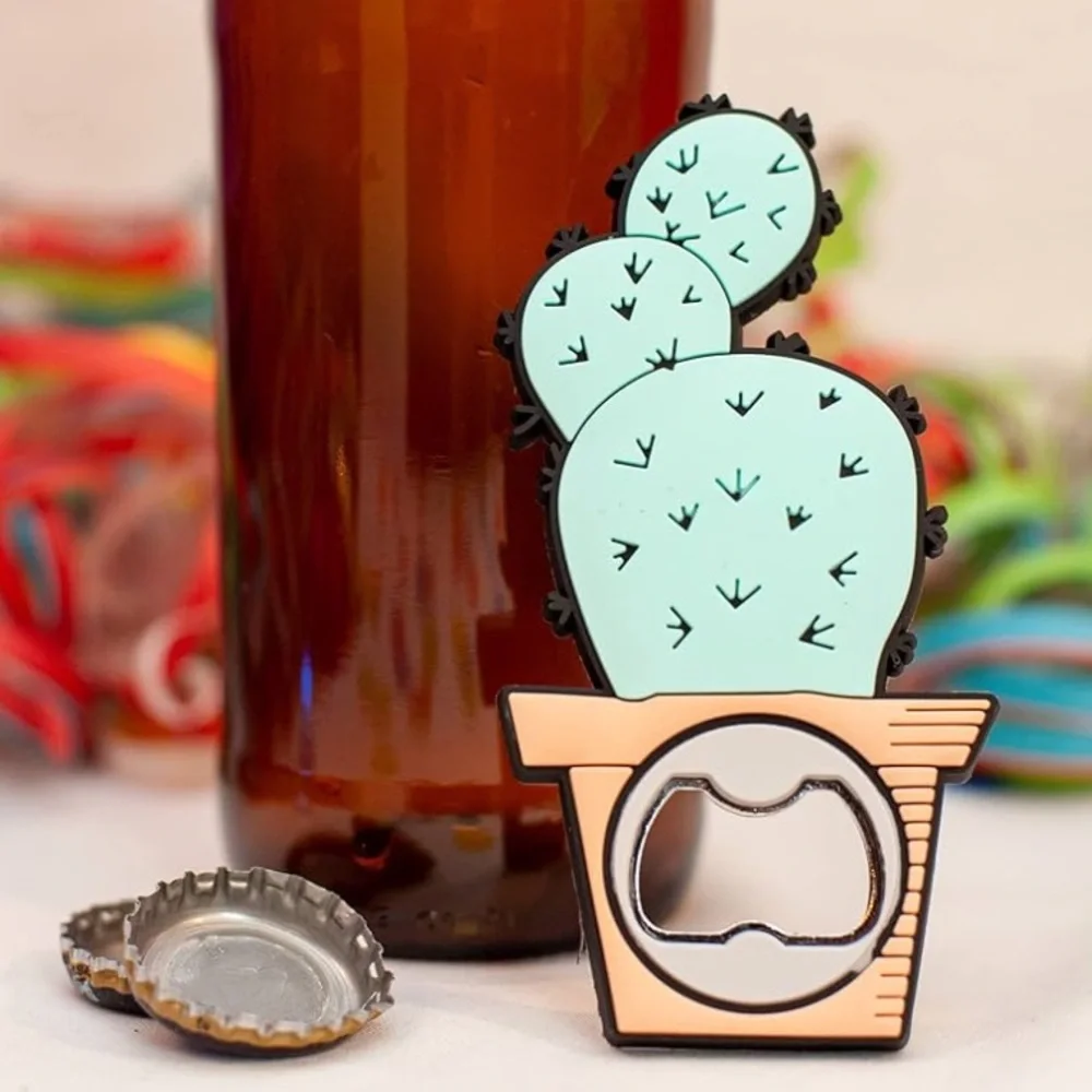 Silicone Cactus Bottle Opener
